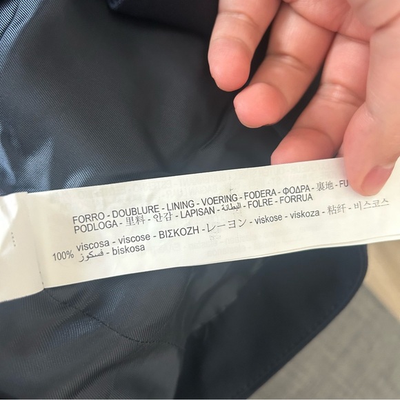 Navy Suit Vest - Picture 7 of 8